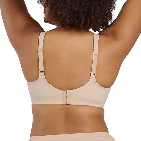 Leading Lady Seamless Full Figure Padded Underwire T-Shirt Bra-5028, Sand Sz 44A - Picture 4 of 4